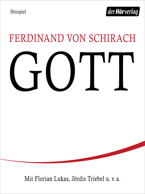 Title details for GOTT by Ferdinand Schirach - Available